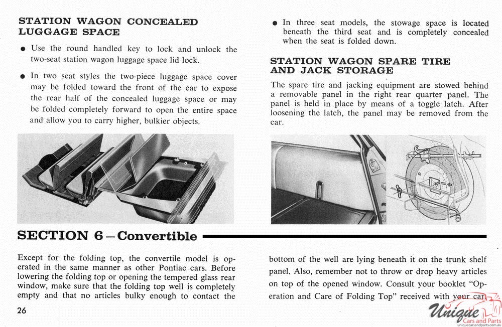 1966 Pontiac Canadian Owners Manual Page 34